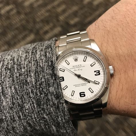 white rolex op